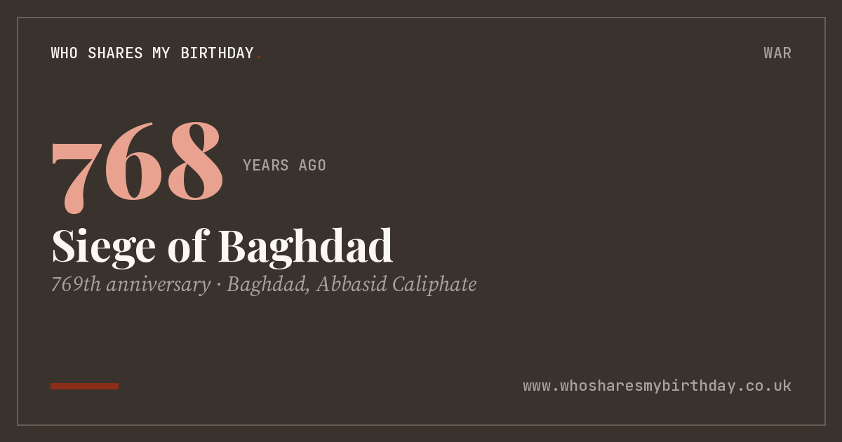 Siege of Baghdad