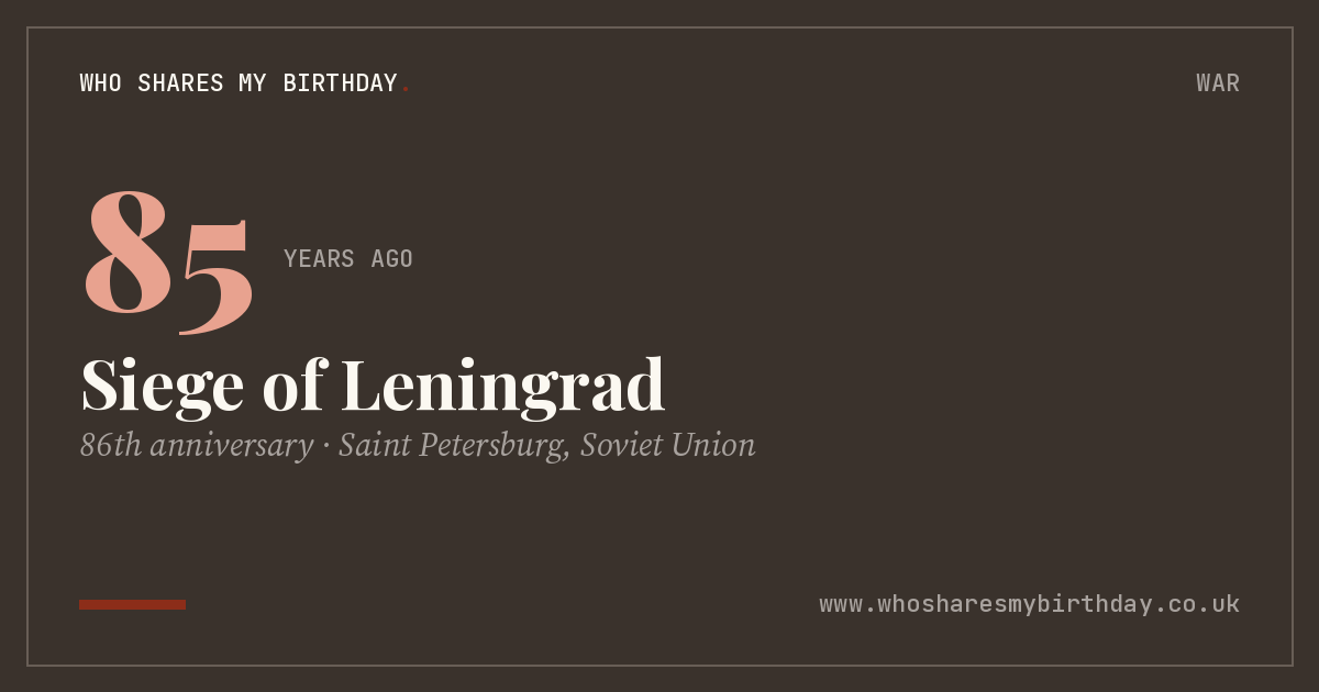 Siege of Leningrad