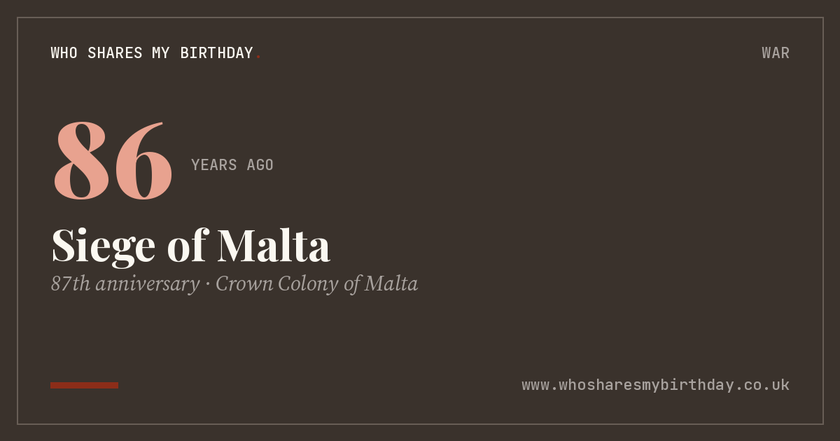 Siege of Malta