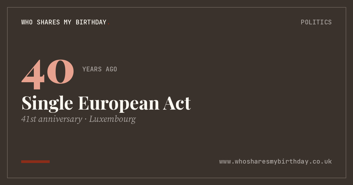 Single European Act