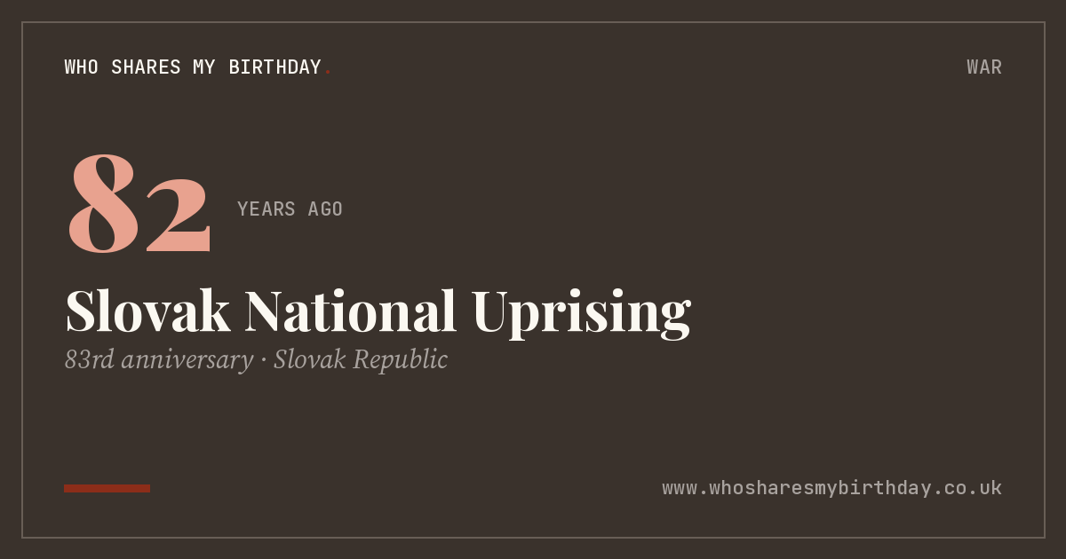 Slovak National Uprising