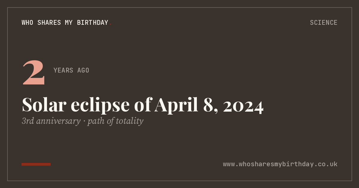 Solar eclipse of April 8, 2024