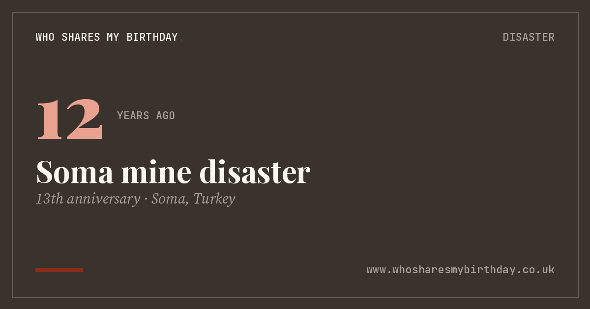 Soma mine disaster