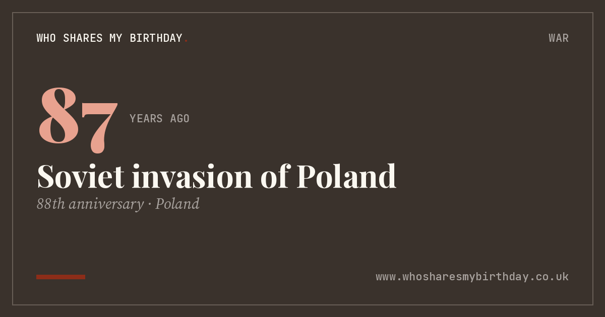 Soviet invasion of Poland