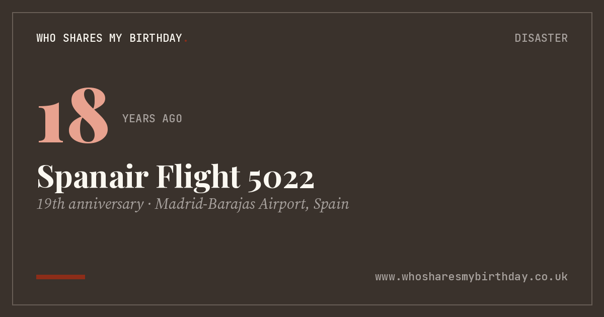 Spanair Flight 5022