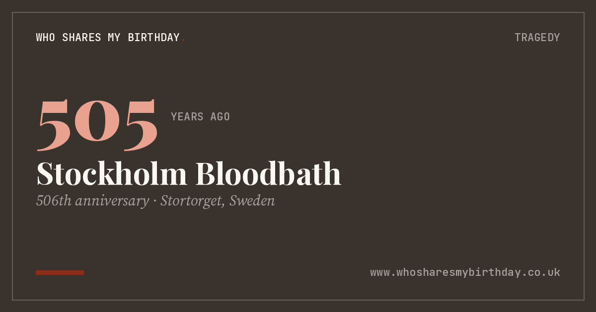 Stockholm Bloodbath