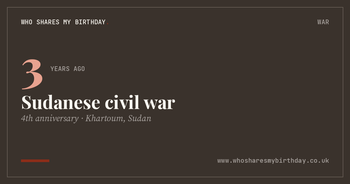 Sudanese civil war
