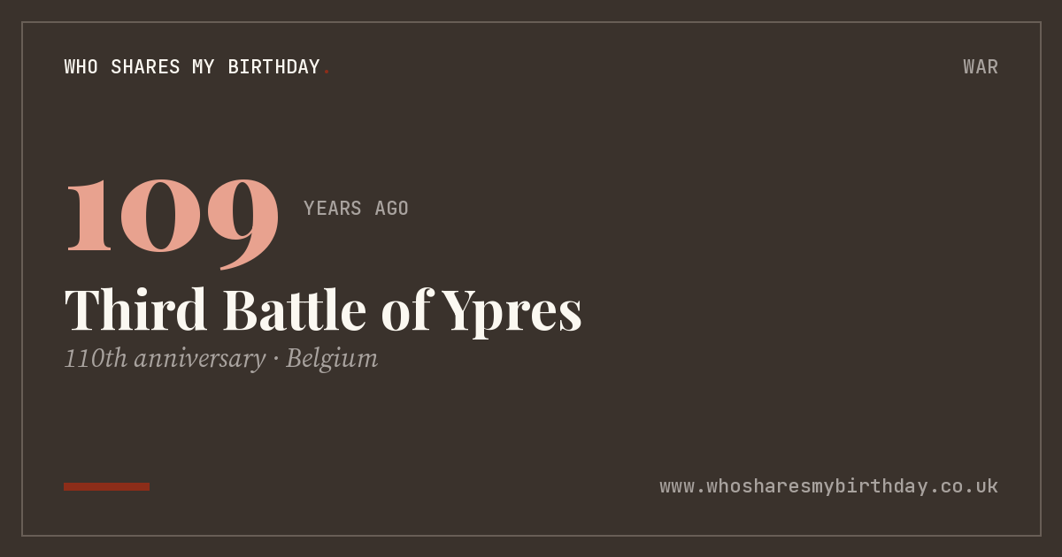 Third Battle of Ypres