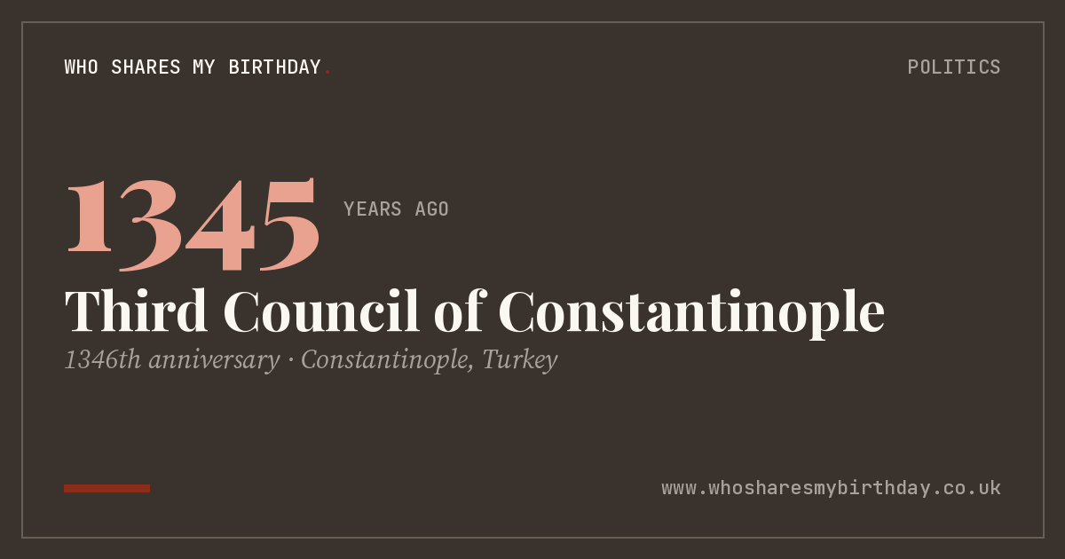 Third Council of Constantinople