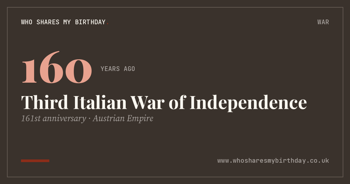 Third Italian War of Independence
