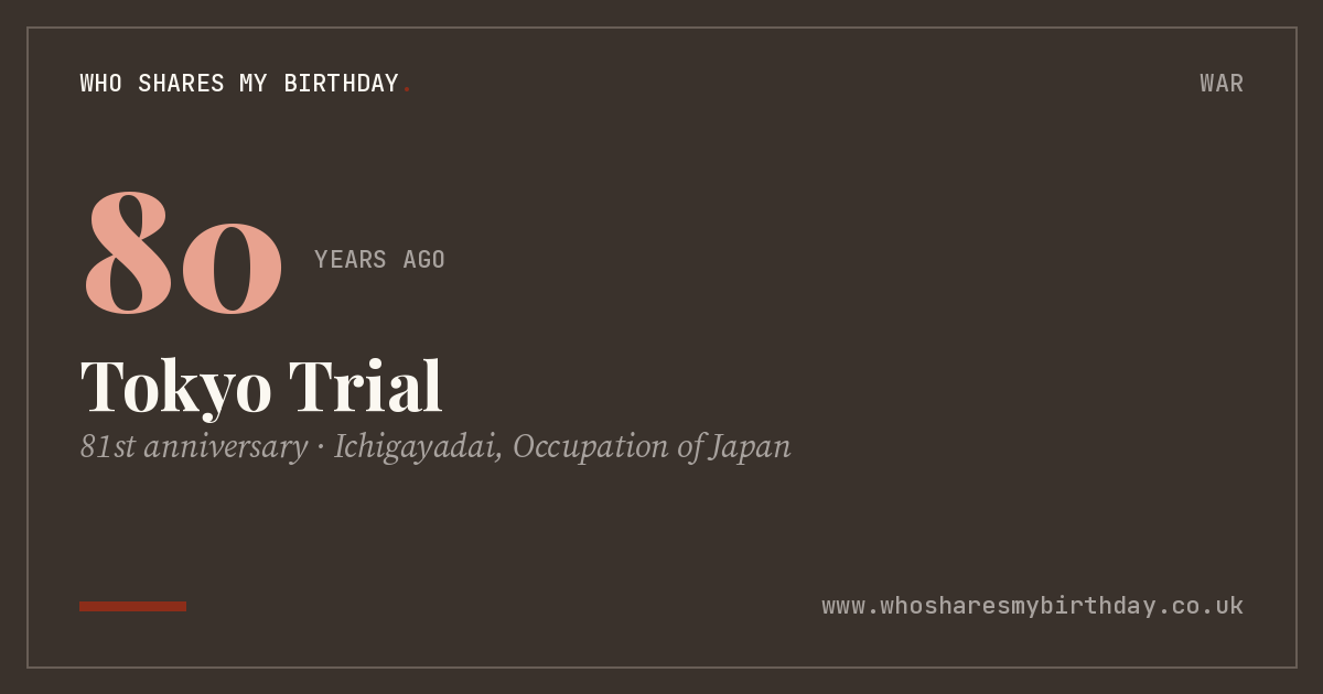 Tokyo Trial