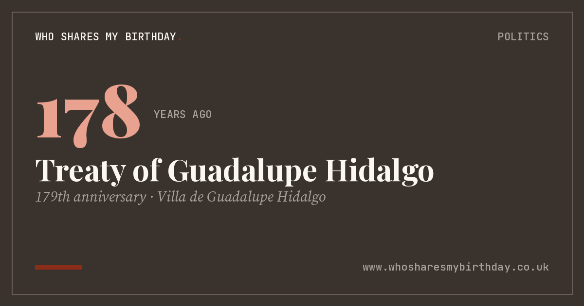 Treaty of Guadalupe Hidalgo