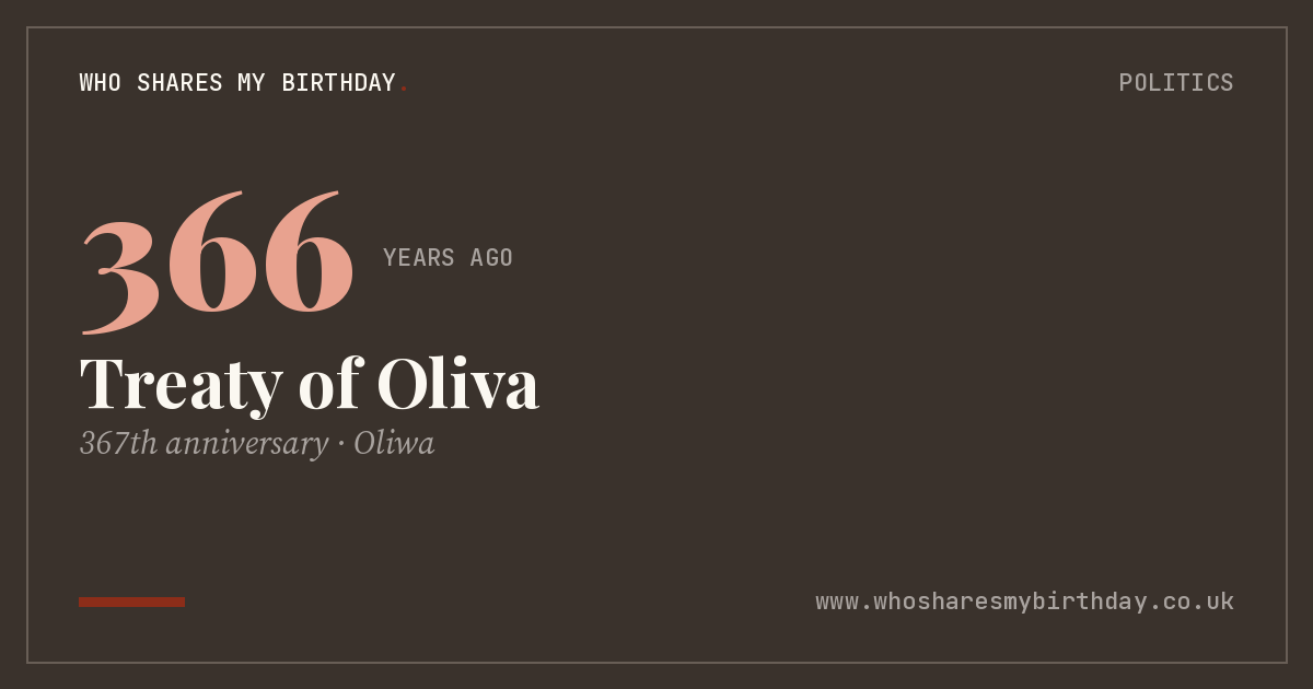 Treaty of Oliva
