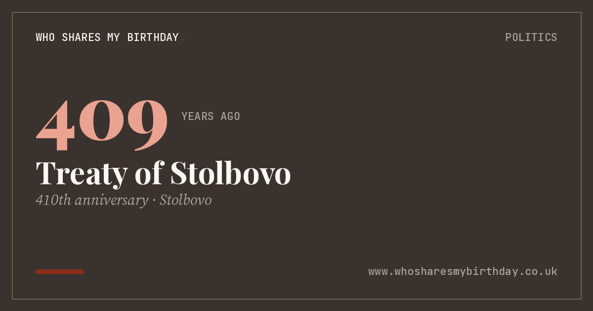 Treaty of Stolbovo