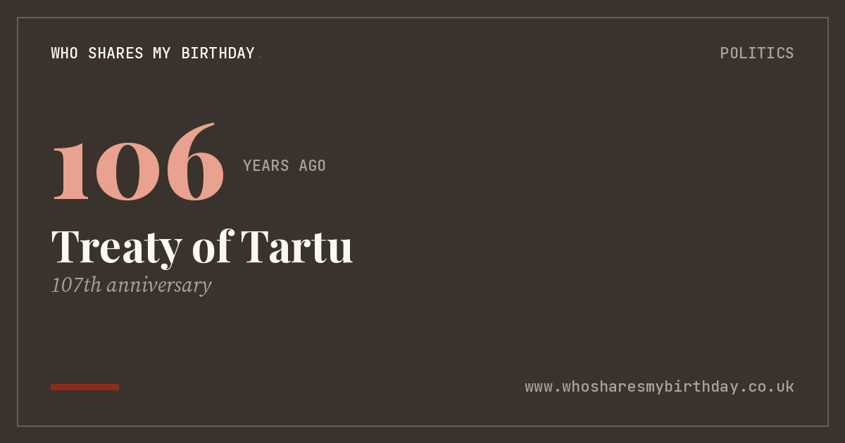 Treaty of Tartu