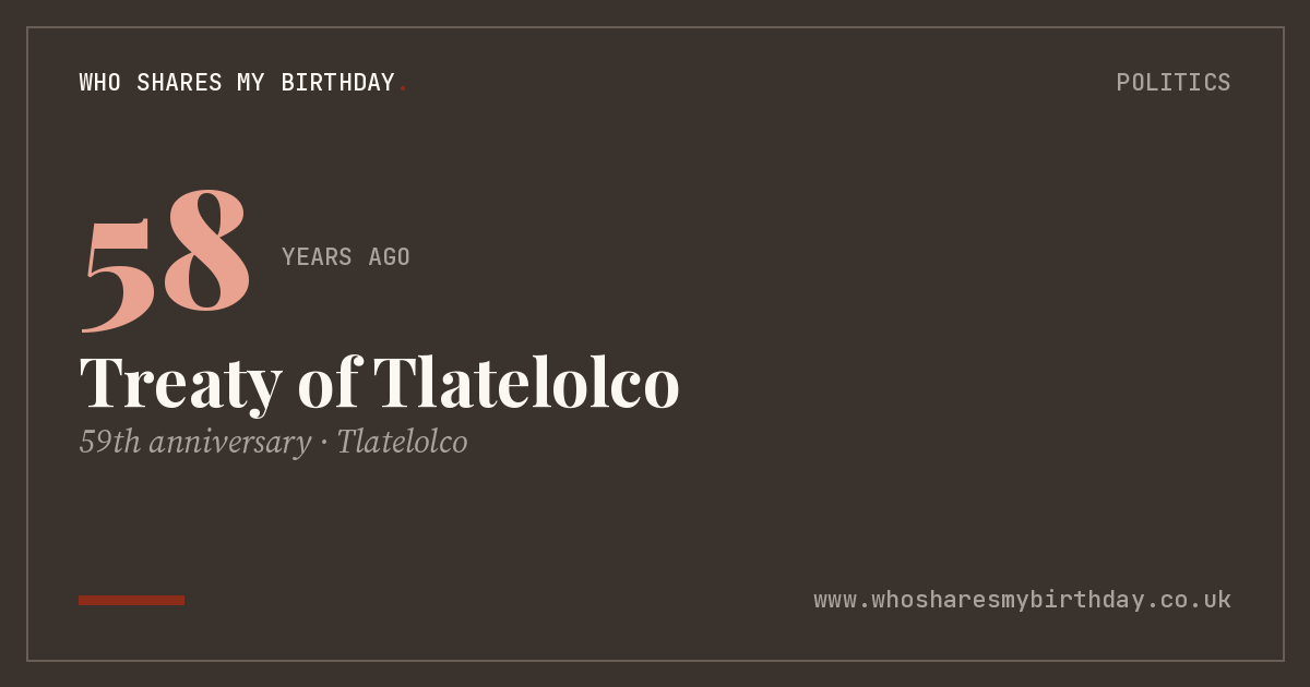 Treaty of Tlatelolco