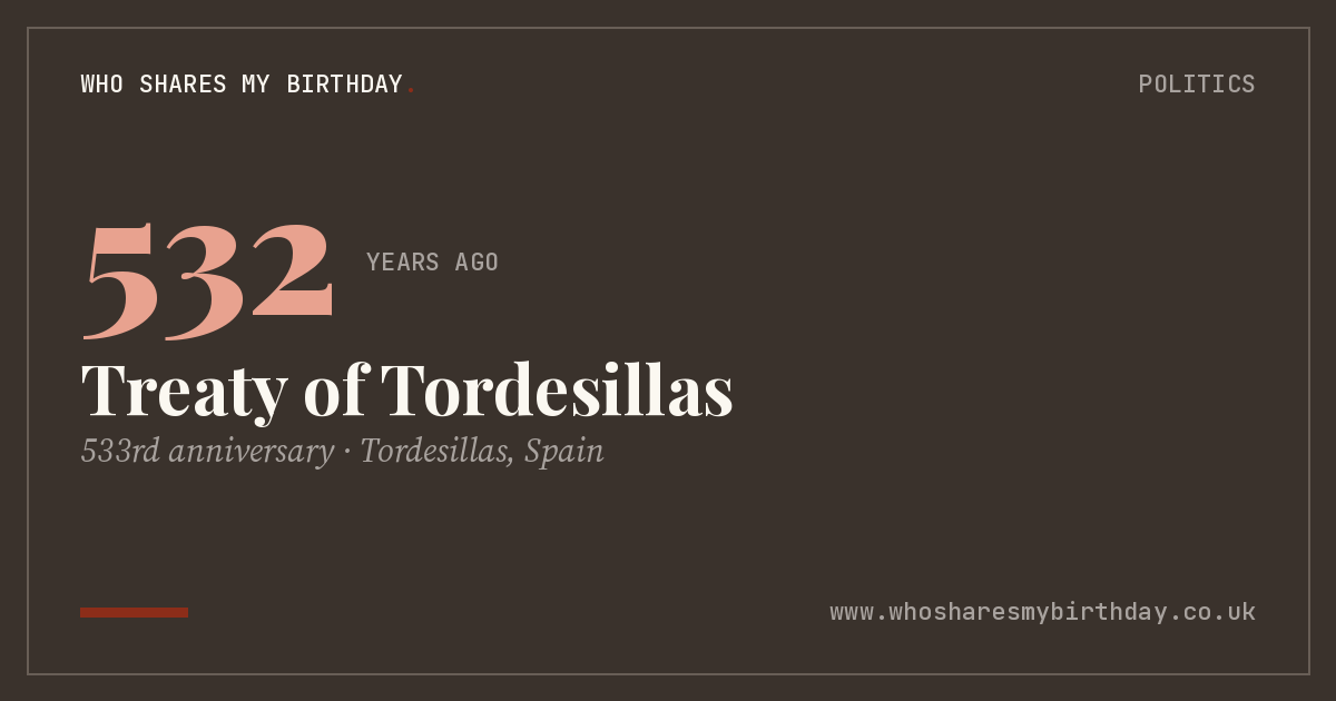 Treaty of Tordesillas