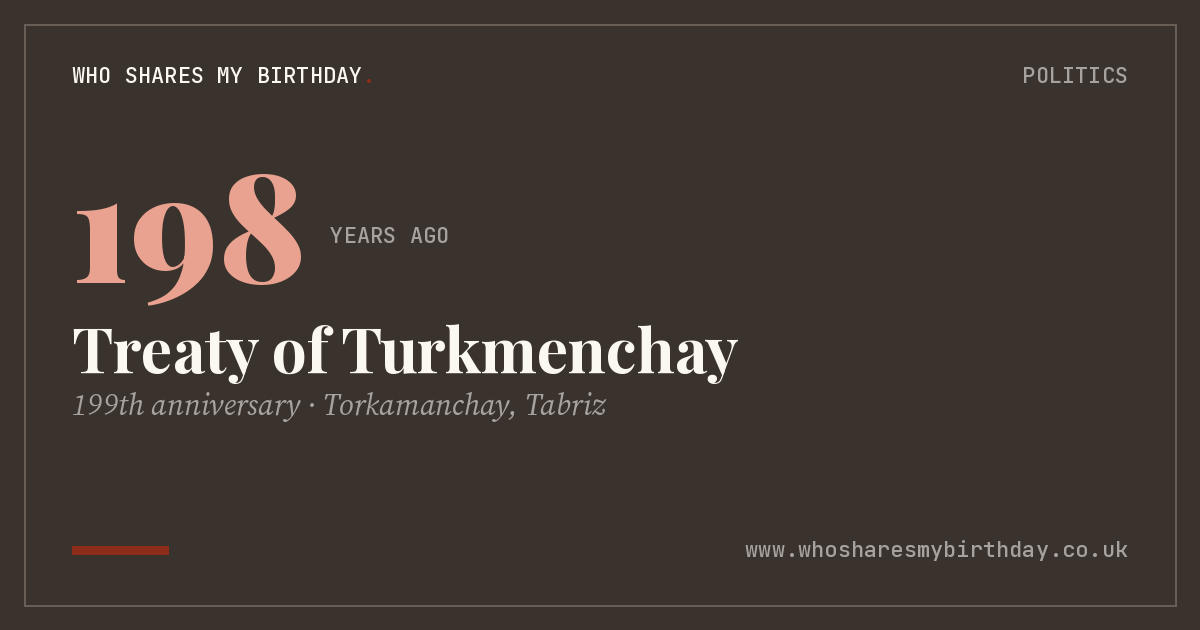 Treaty of Turkmenchay