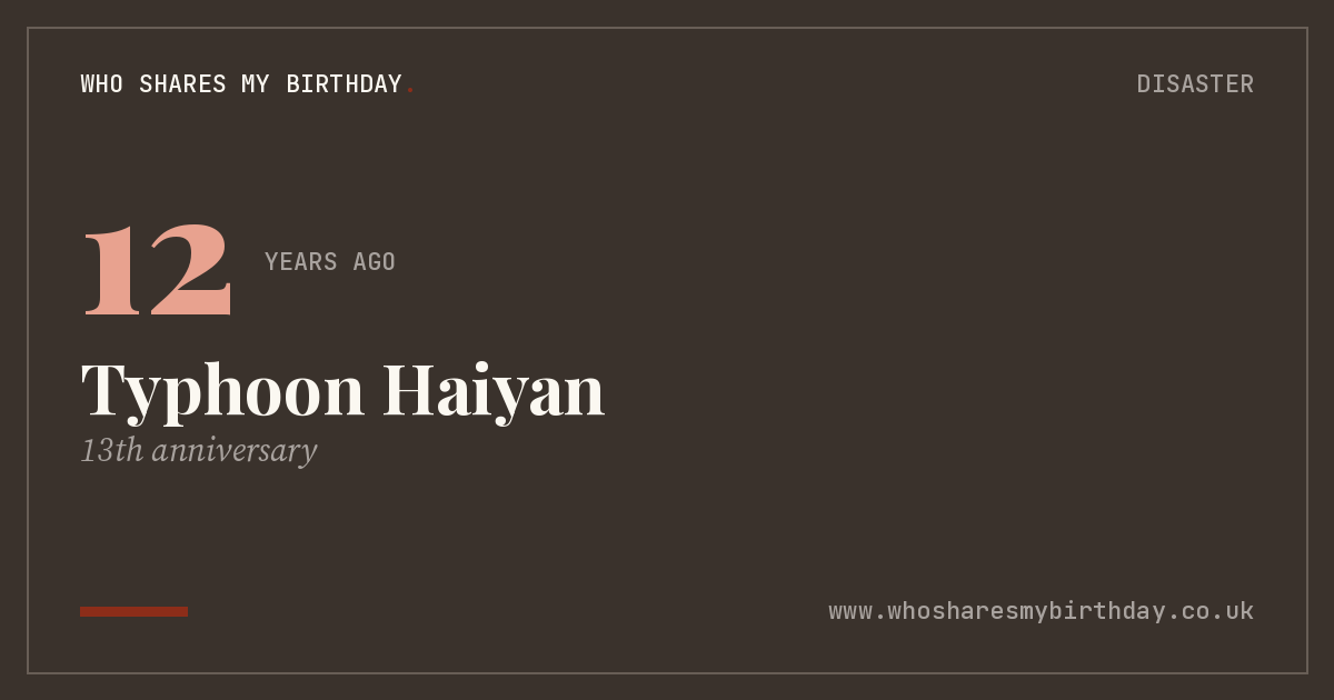 Typhoon Haiyan