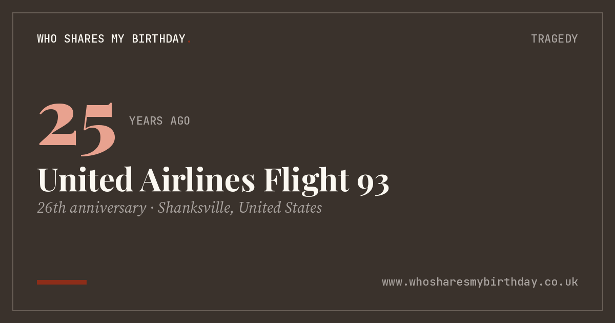 United Airlines Flight 93
