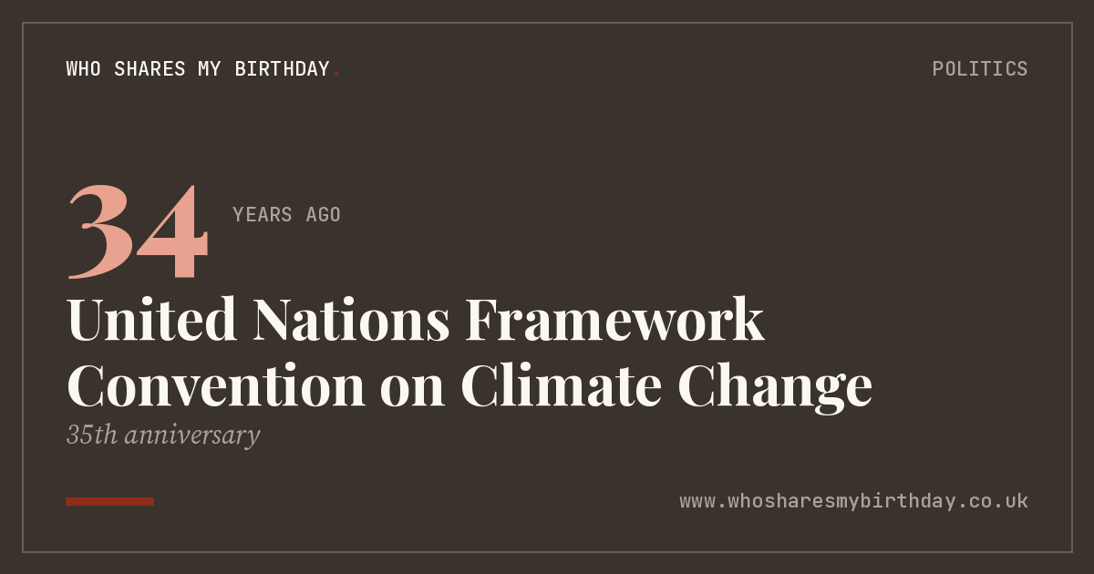 United Nations Framework Convention on Climate Change