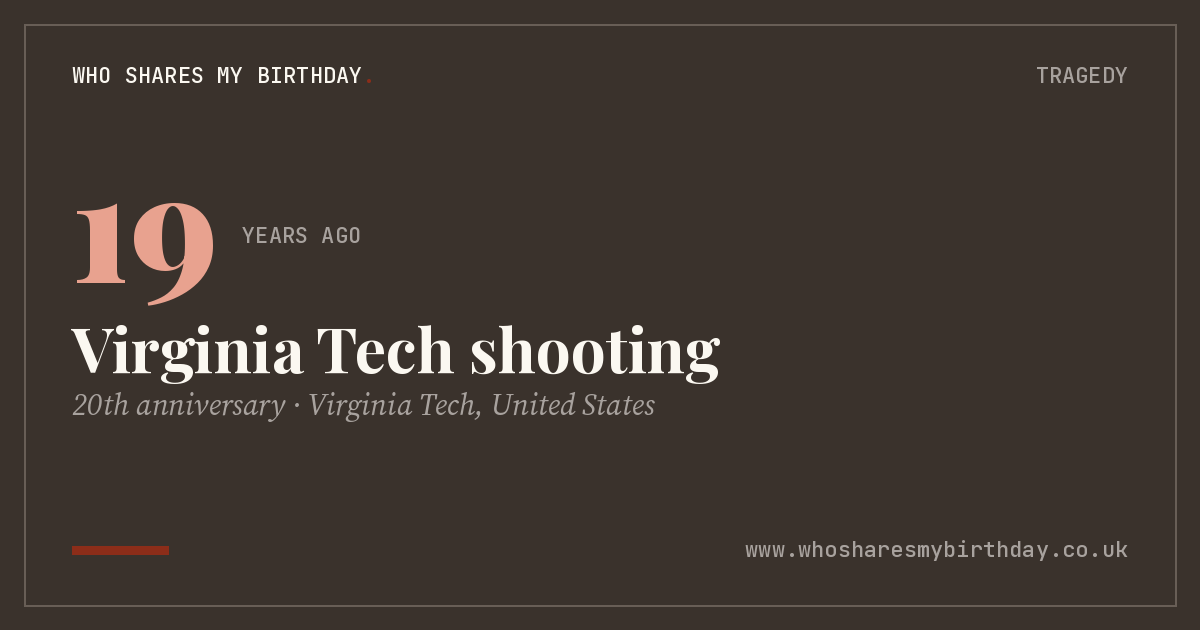 Virginia Tech shooting