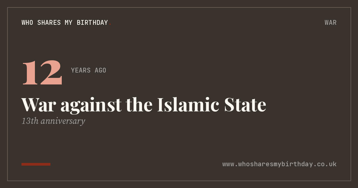 War against the Islamic State