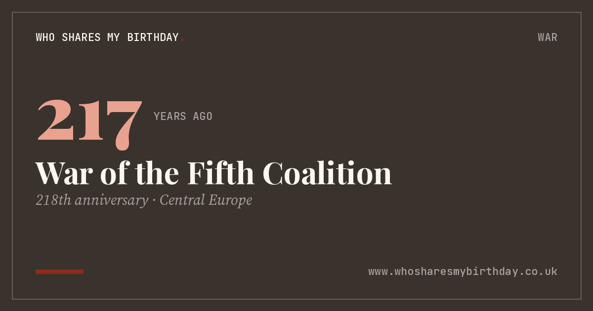 War of the Fifth Coalition