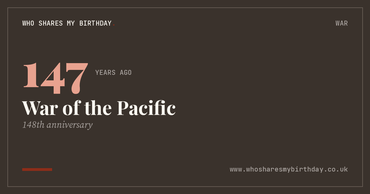 War of the Pacific