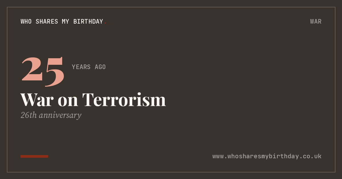 War on Terrorism
