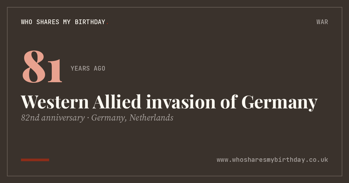 Western Allied invasion of Germany