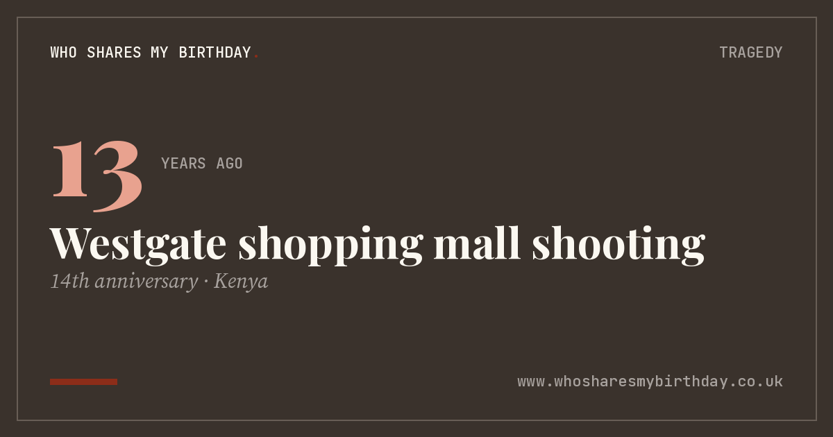 Westgate shopping mall shooting