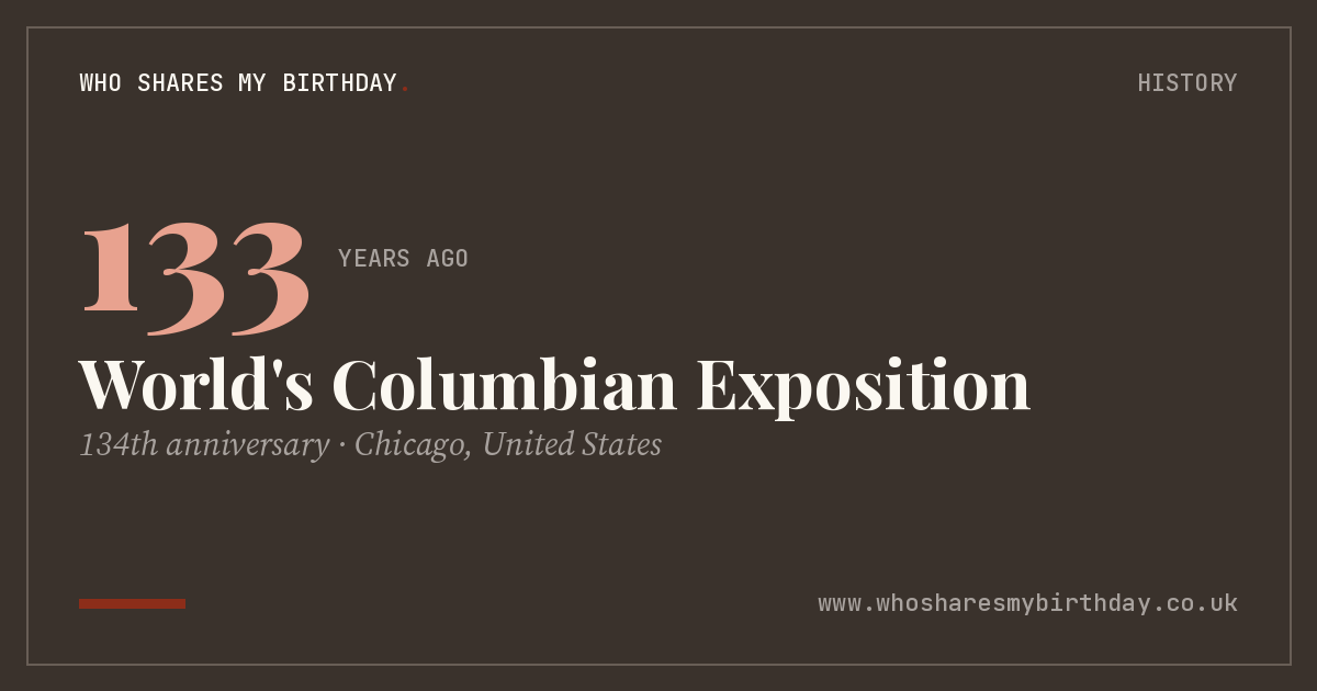 World's Columbian Exposition