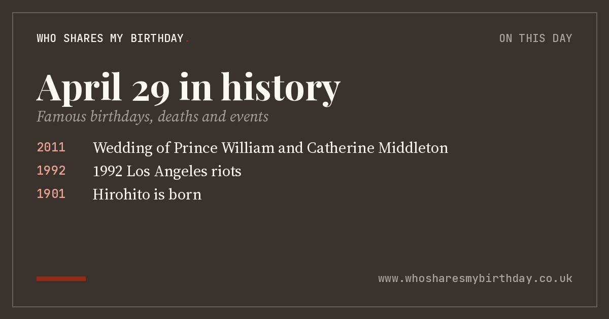 April 29 in history