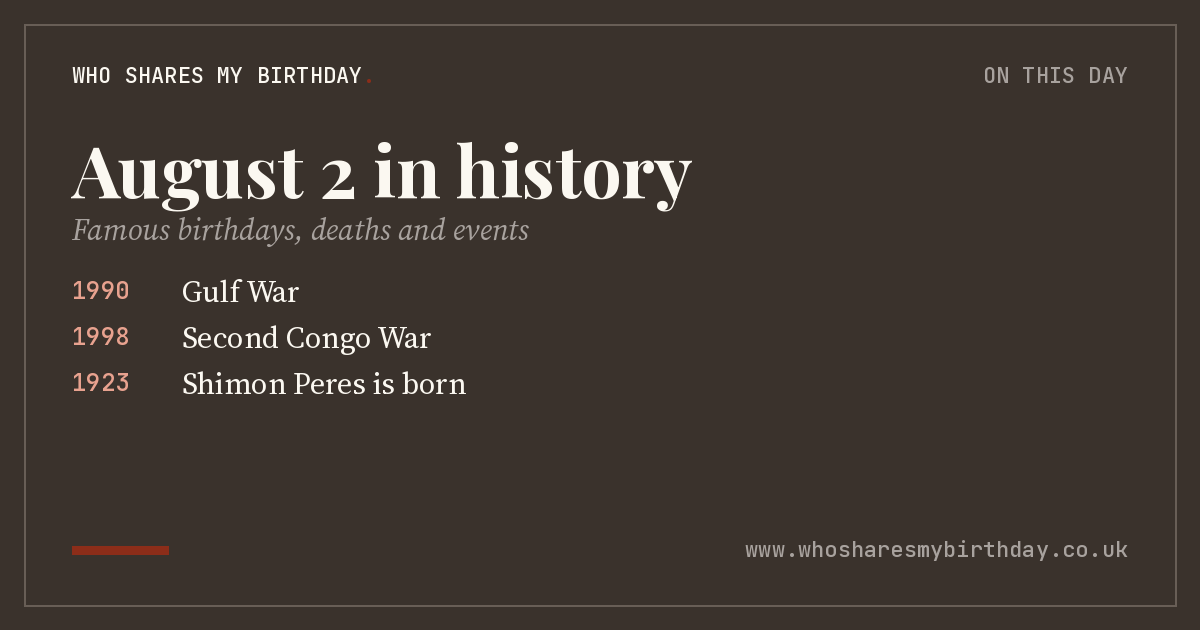 August 2 in history