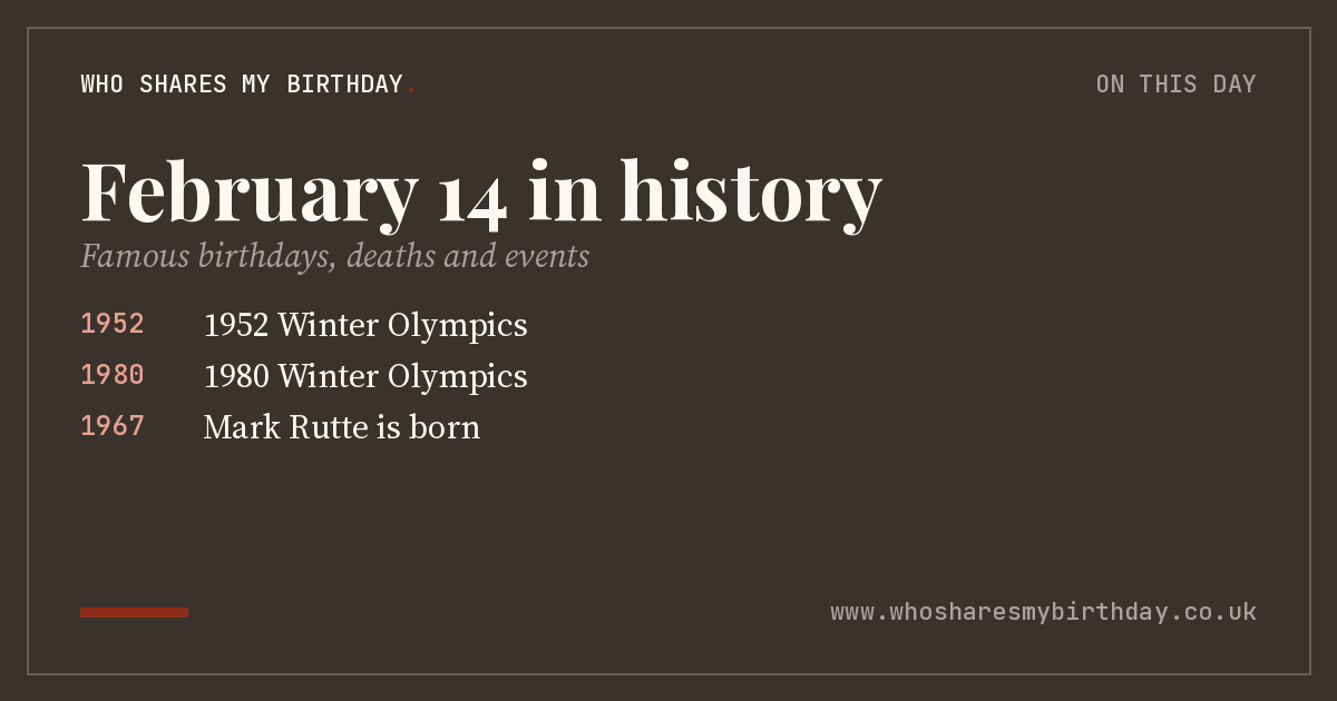 February 14 in history