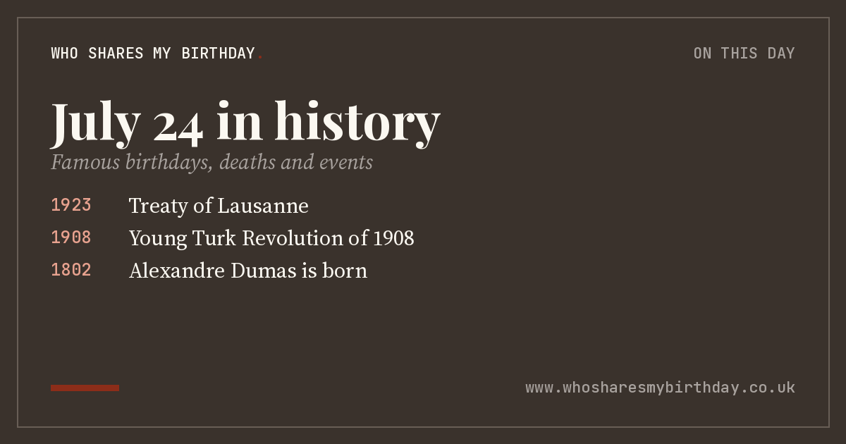 July 24 in history