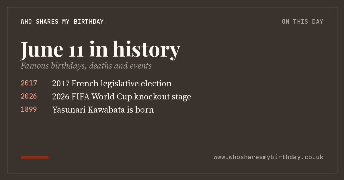 June 11 in history