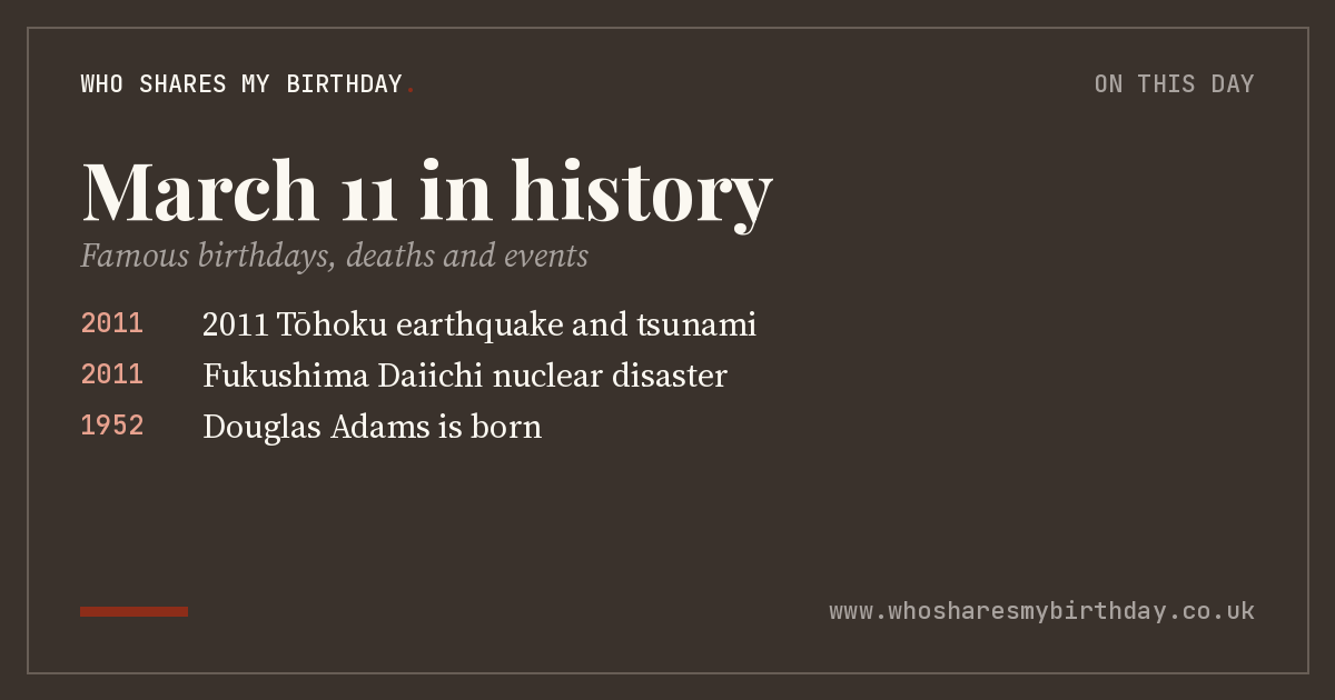 March 11 in history