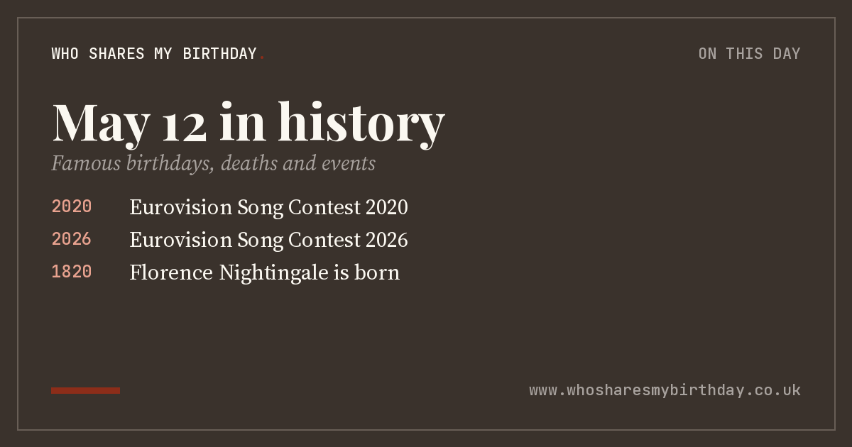 May 12 in history