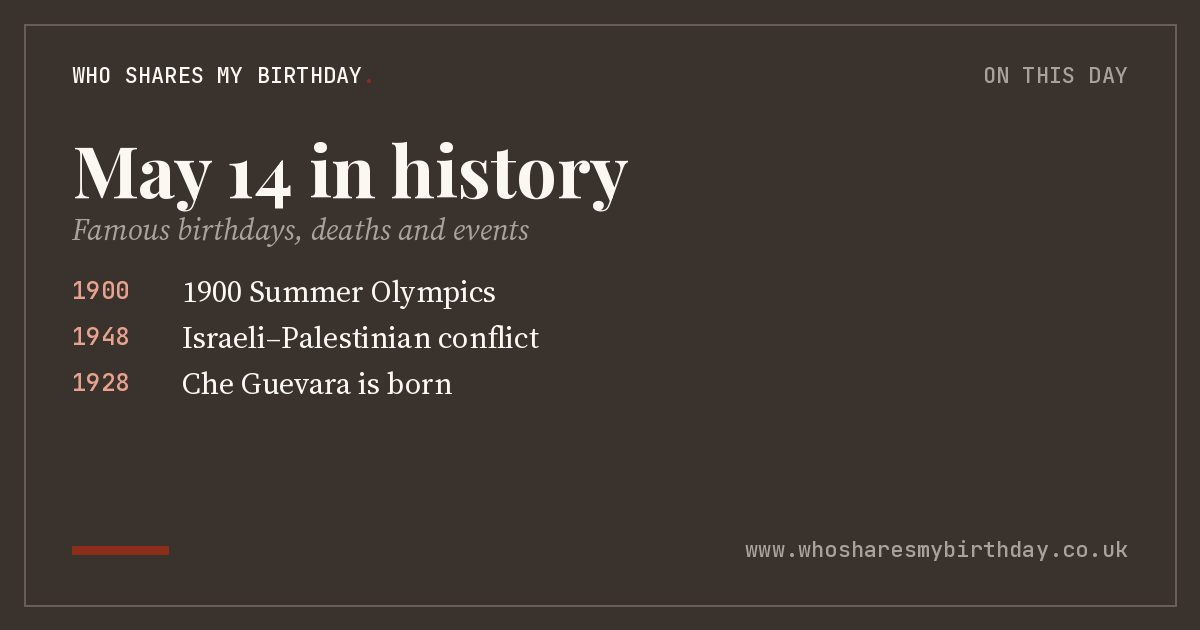 May 14 in history