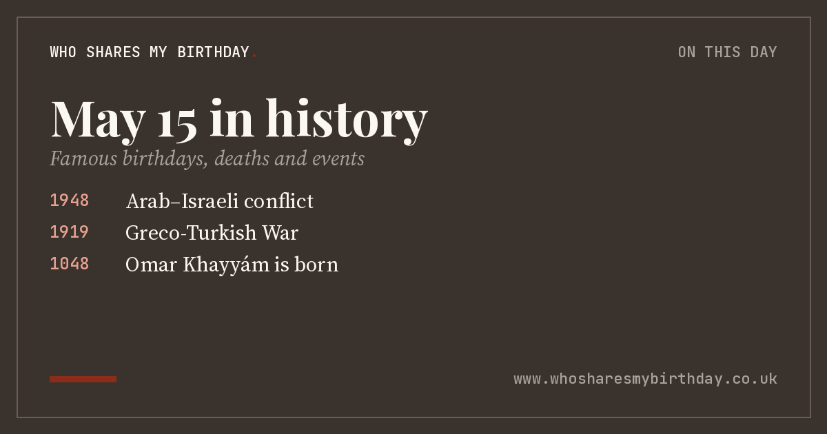May 15 in history