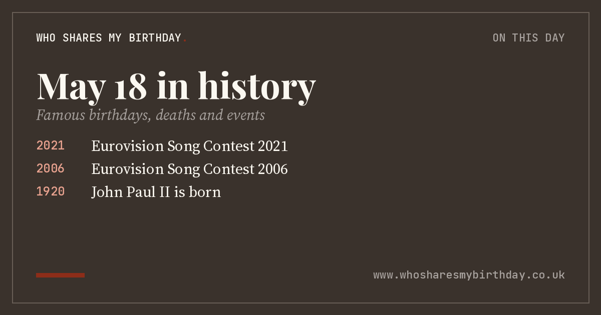 May 18 in history
