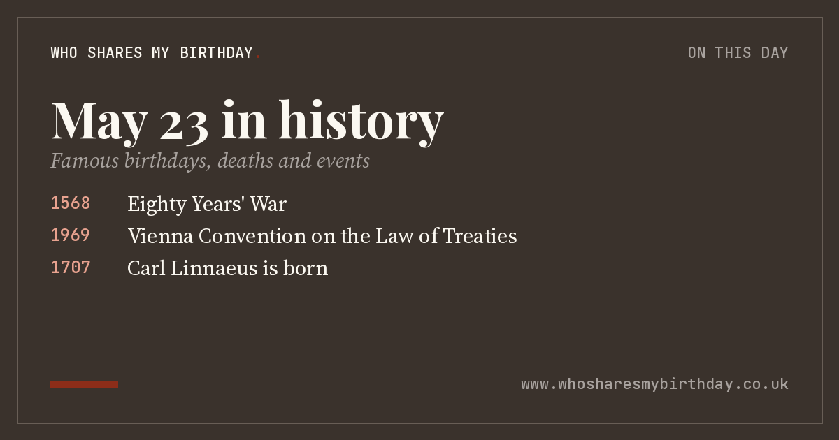 May 23 in history