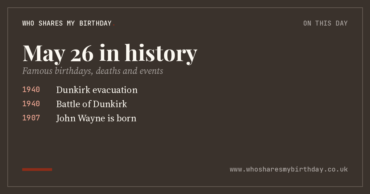 May 26 in history