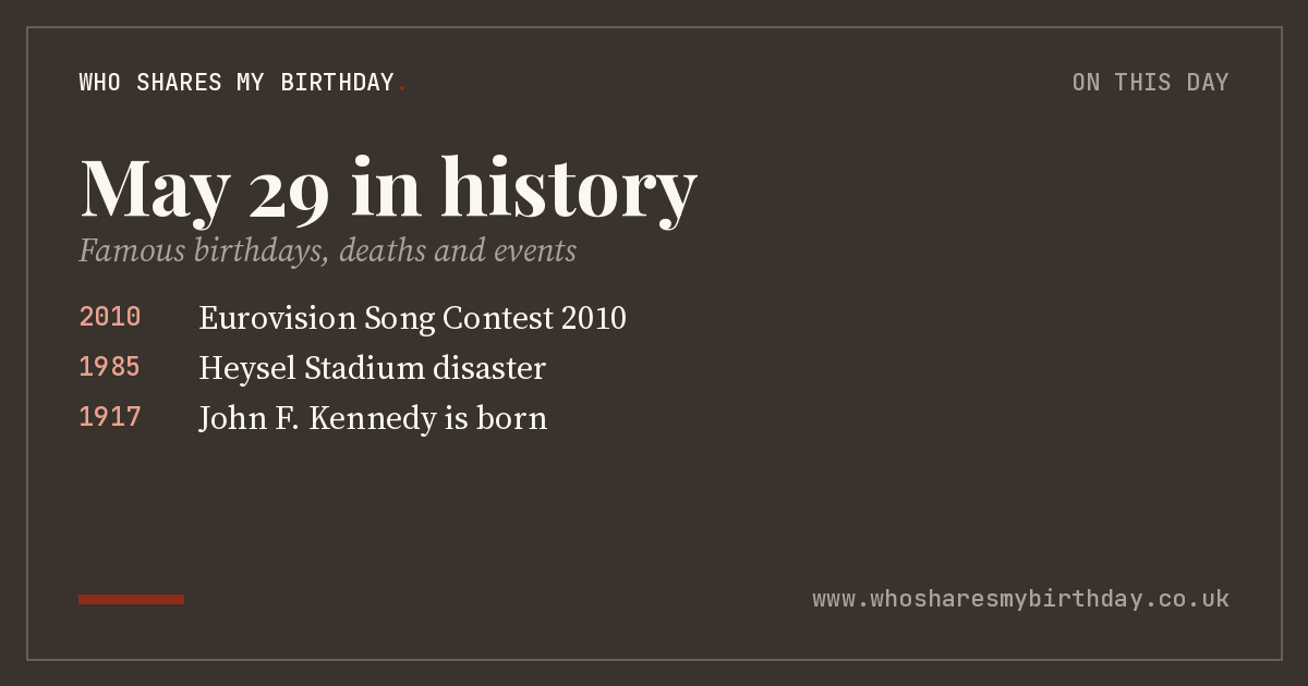 May 29 in history