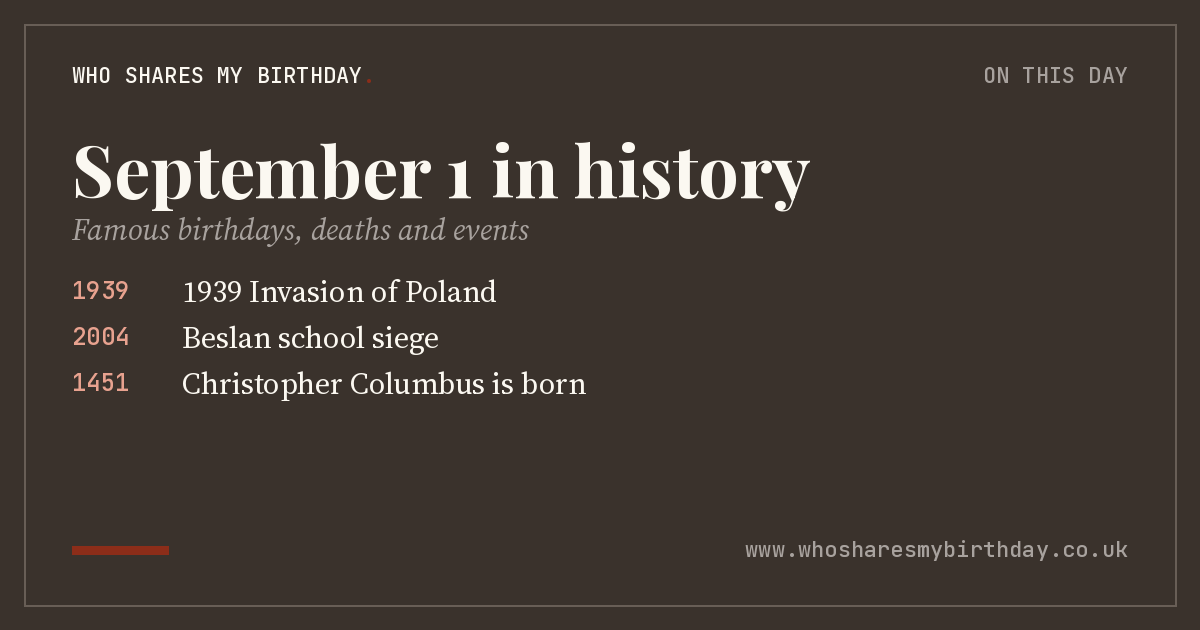 September 1 in history