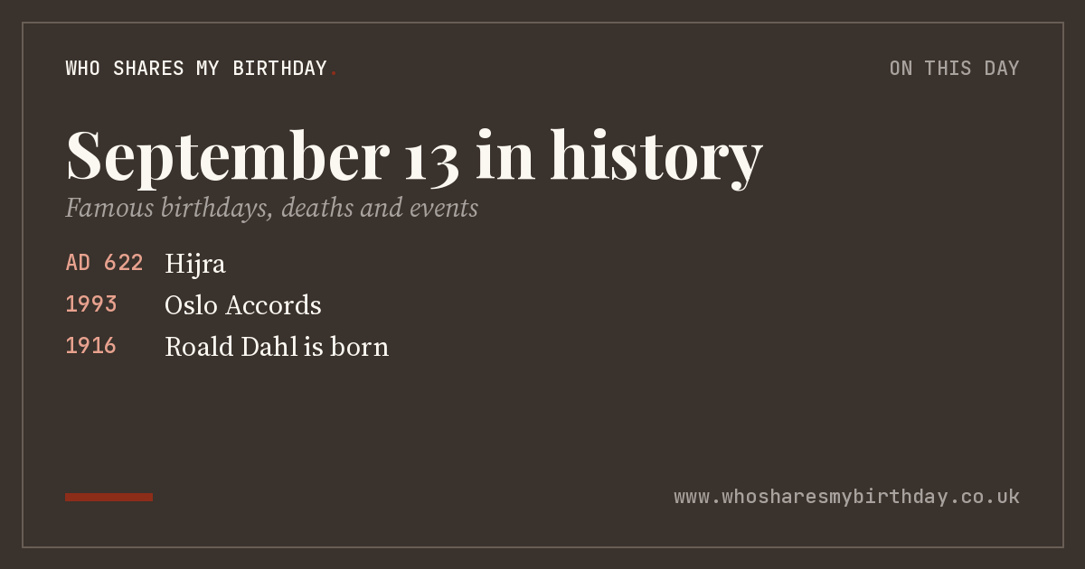 September 13 in history