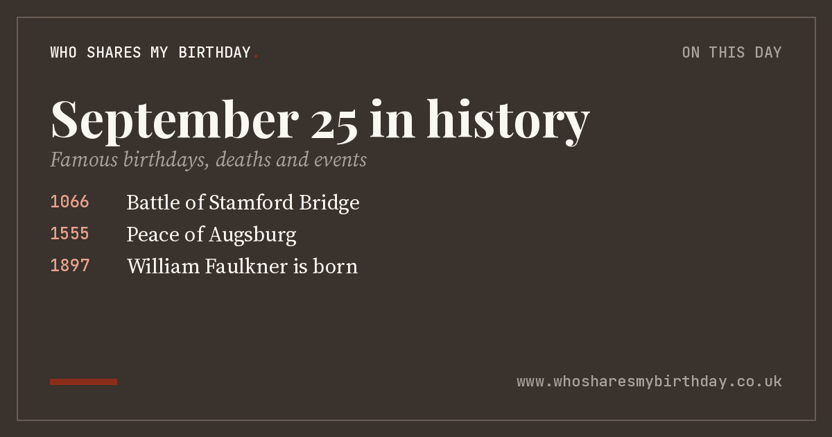 September 25 in history
