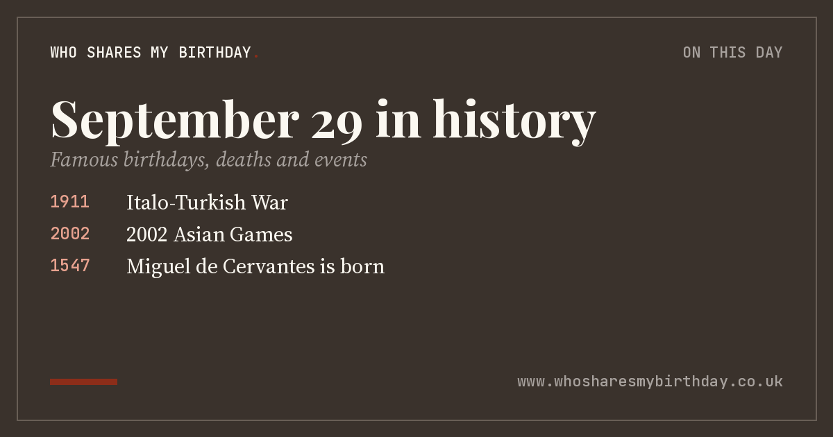 September 29 in history